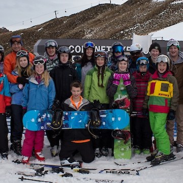 Week 1 Group on the mountain